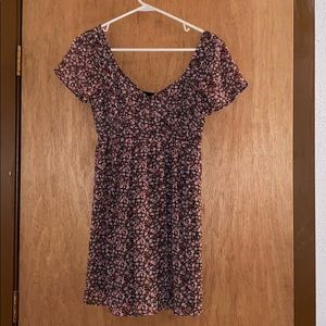 flower covered dress